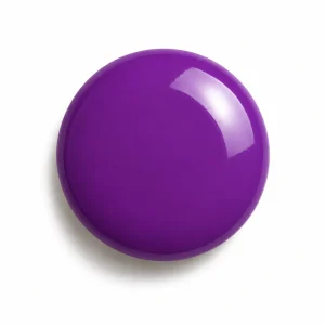 Botón intercambiable grande morado