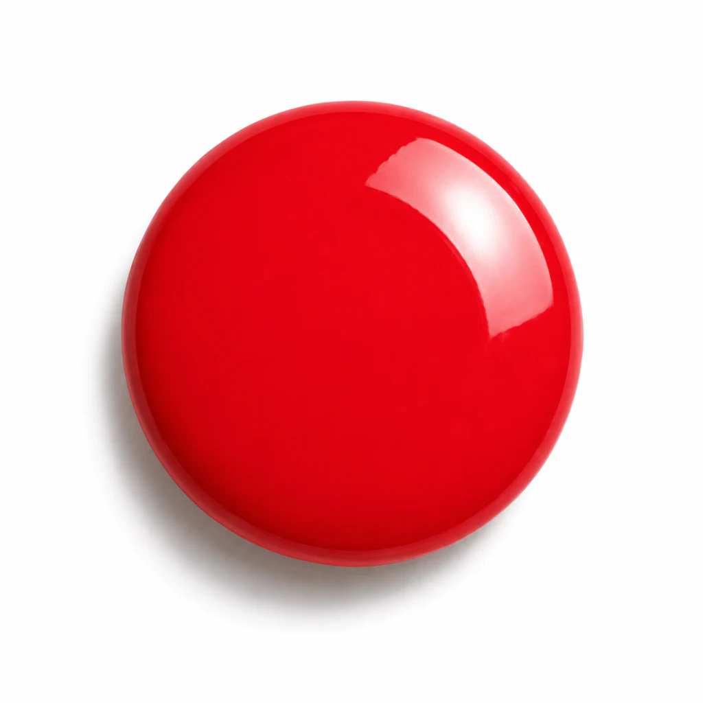 Boton intercambiable rojo carolina grande