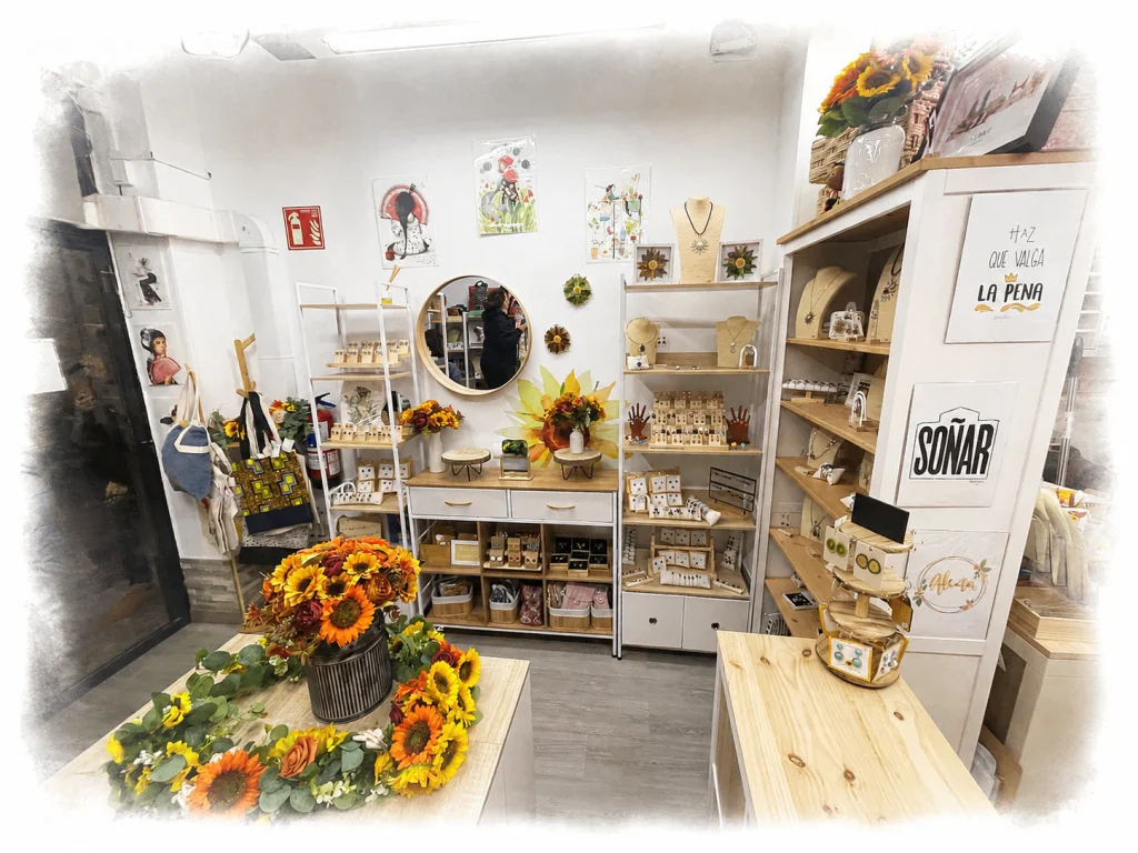Interior tienda loft di laura