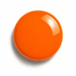 Botón intercambiable grande naranja