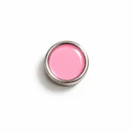 Botón intercambiable pequeño rosa